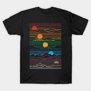 Minimal Moon Phases T-Shirt